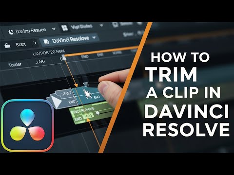 How to Trim the Start or End of a Video | Davinci Resolve Tutorials