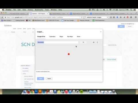 Embed Docs and PDFS on Google Site