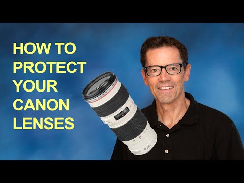 4 ways to protect your Canon Lenses(4 Examples: 70-200 lens case, 2 lens pouches, and a lens wrap)