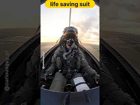 Life saving trousers (suit) for fighter jet  pilot