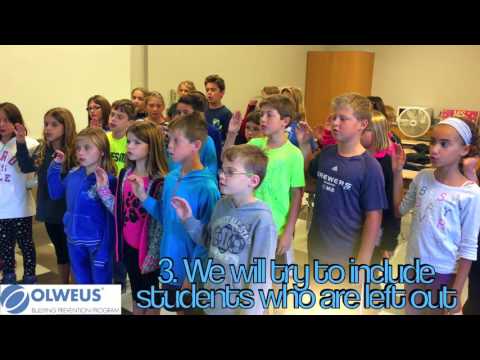 Olweus Bullying Prevention Pledge in Elkhorn
