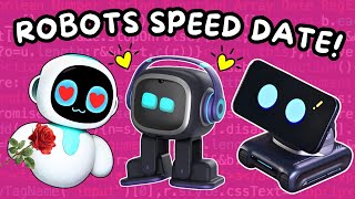 Emo, Looi, Eiliko & More Robots! | Valentines Day Robot Party