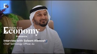 Interview with Saleem AlBlooshi, CTO of du, at #GitexGlobal 2025