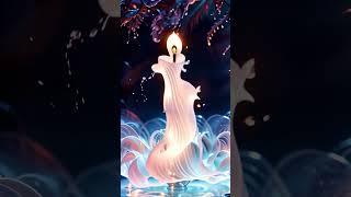 Watch the flames come alive with AI's touch! 🔥✨ #AICandleDance #ArtisticFusion #TechAndArt