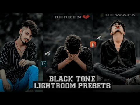 Black tone photo editing || Lightroom photo editing || Autodek se face smooth tricks