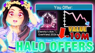 💕What Players Trade For ETERNITY'S AIM HALO // Royale High Roblox