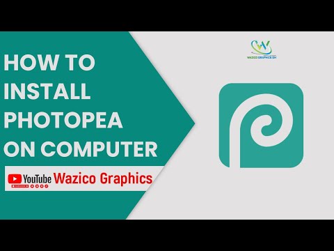 HOW TO INSTALL PHOTOPEA ON YOUR DESKTOP / LAPTOP