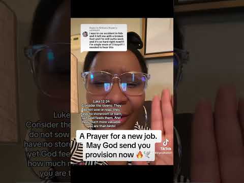 A prayer for a new job #prayer #spritualwarfare #jesusprayer