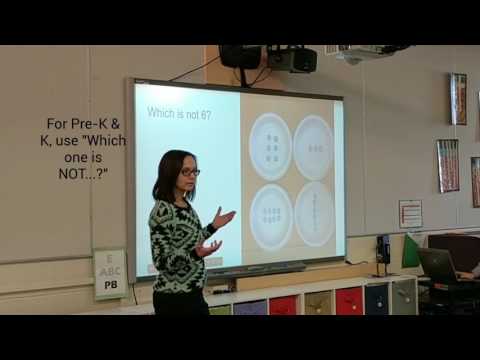 Teacher Subitizing Lesson Sneak Peek