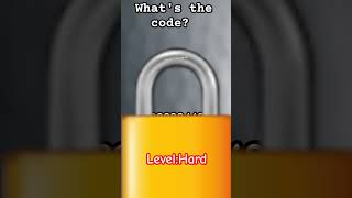 What's the code? #code #hard#shorts