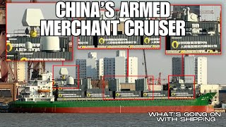 China Arms a Container Ship | Picket/Surveillance | First Strike | Cost Effective | Expendable