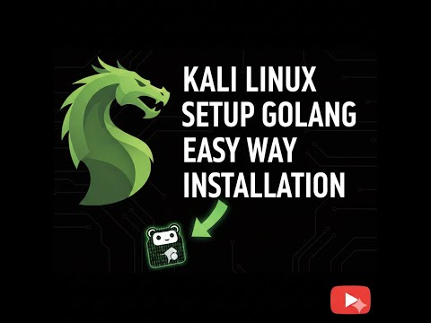 kali linux to esay way golang installation