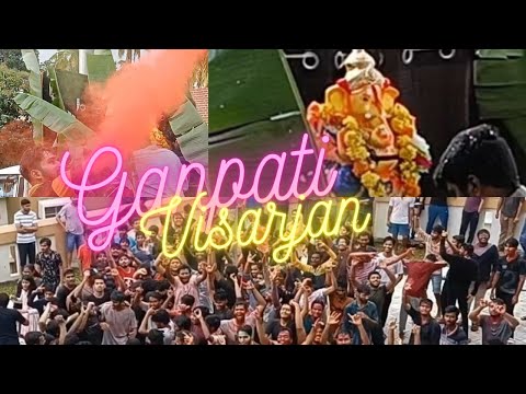 Ganpati Visarjan at IIIT | IIIT Kottayam...