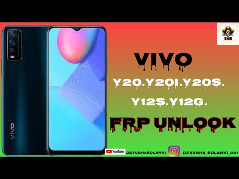 Vivo Y12s Frp Remove || Frp Remove Unlook tool || Unlooktool Eress Frp Tool