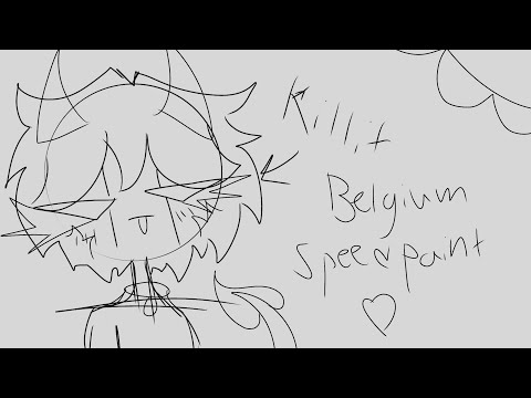 Belgium speedpaint! || Countryhumans || sh!t Post ||