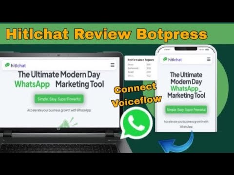 Connect Voiceflow or Botpress to WhatsApp with Human Handoff | HitlChat Review 