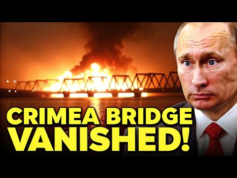 Ukraine Strikes Again! Crimea Bridge Blown Up While Putin Slept