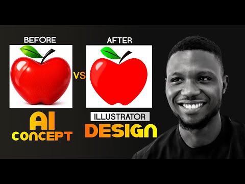 I Turned an AI Image Into a Professional Logo Step by Step