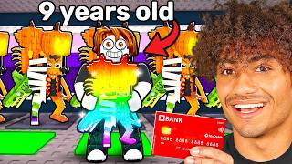 I Upgraded SUBSCRIBERS Accounts In Steal A Brainrot!