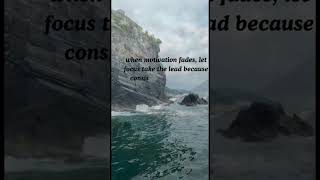 Focus and consistency matters the most❤️ # shorts # motivation