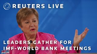 LIVE: World financial leaders gather for IMF-World Bank meetings