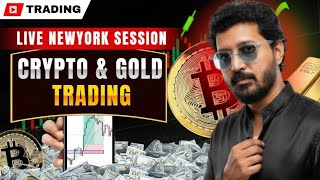 LIVE Crypto Trading | Gold & Bitcoin & Altcoins | (BTC ETH) | live btc trading | crypto