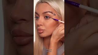 New hooded eyes hack tutorial#softglamlook #makeuptutorial #makeup #shorts #shortvideo #short #song