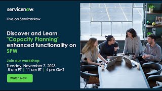 Discover and learn about “Capacity Planning” enhanced functionality on SPW