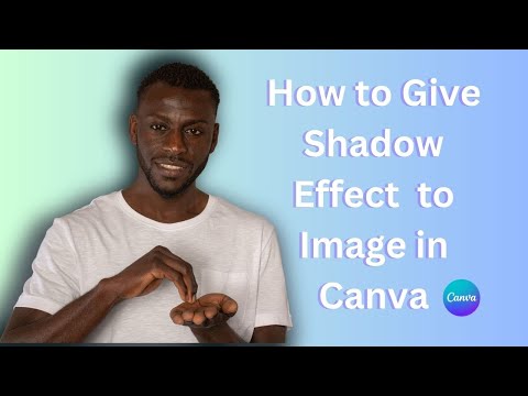 (Easy Trick!!) How to Give Shadow Effect to Image in Canva