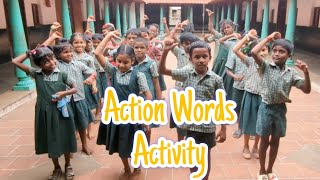 Action Words Activity #verbs #verbalactivity #uyirummeiyum