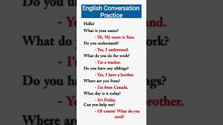 Daily Life English Conversation Practice | Speak English Confidently
