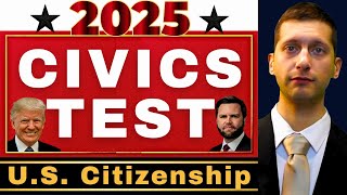 2025 RANDOM U.S. Citizenship (One Easy Answer) 100 USCIS Official Civics Test Questions and Answers
