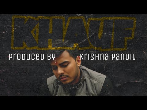 KRISHNA PANDIT - "Khauf Ka Badshah" – Desi Hip-Hop x Dark Rap | Official Music Video