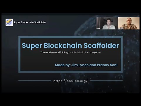 Super Blockchain Scaffolder Submission Video For Chainlink Spring 2023 Hackathon