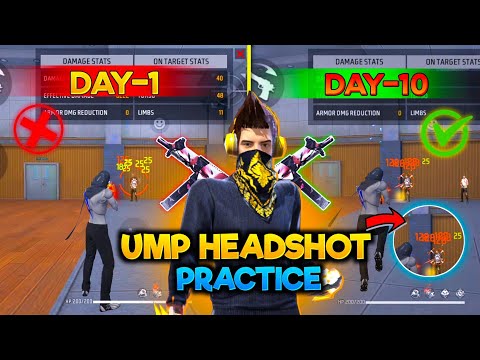 I PRACTICED UMP FOR 10 DAYS🤯 My Gameplay After 10 Days...💀