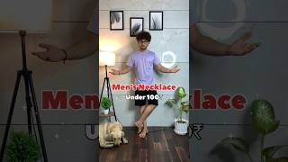 Men’s Necklace Under 99₹ | Fashion Accessories | #mensfashion #themanicstyle #accessories