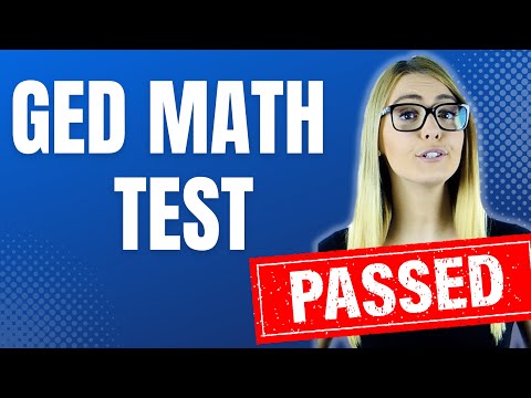 GED MATH TEST 2023- Common Test Questions - New
