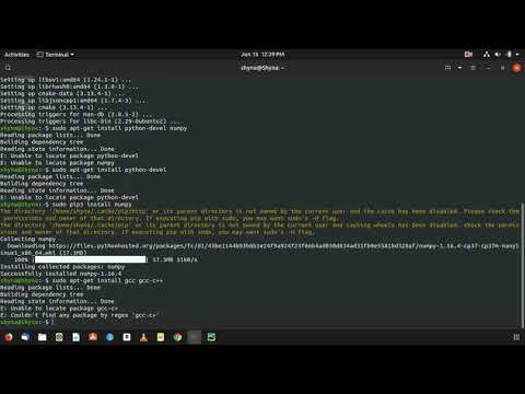 Install OpenCV on Ubuntu - Part 1
