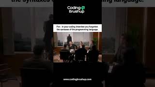 "POV: You Forget Basic Syntax in a Coding Interview 😵‍💫 | Dev Life Meme"