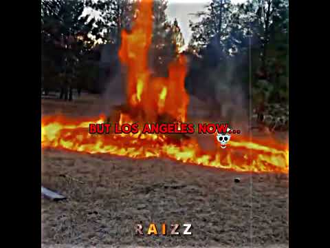 Los angeles few days ago vs now ☠️ #trollface #edit #shorts #losangeles #fire
