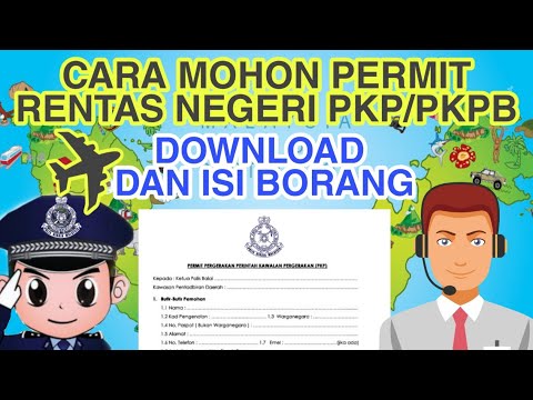 CARA MOHON PERMIT RENTAS NEGERI (PDRM)