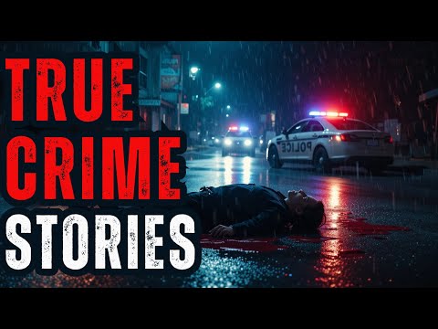 5 Disturbing True Crime Stories For Sleep With Rain Sound | Black Screen | Vol. 111