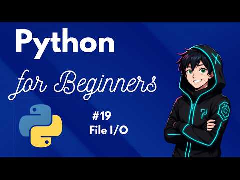 Python File I/O Explained 🔥 | Read & Write Files in Python | Beginners Course #18