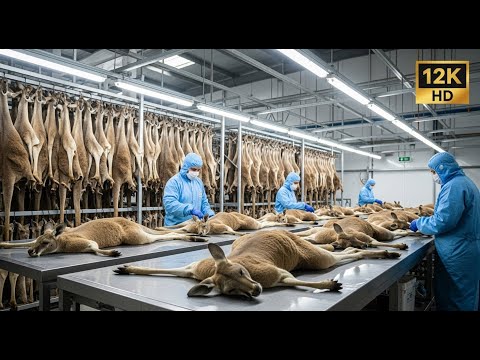 Inside the Secret Kangaroo Leather Factory: You Won’t Believe How It’s Made!