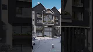 Snow Pine Muree Exterior / 3DAnimation / VR #residentialdesign #exteriorrender #3dvisualization