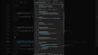 Hierarchy of the life cycle hooks execution process how these are executed - #Angular17