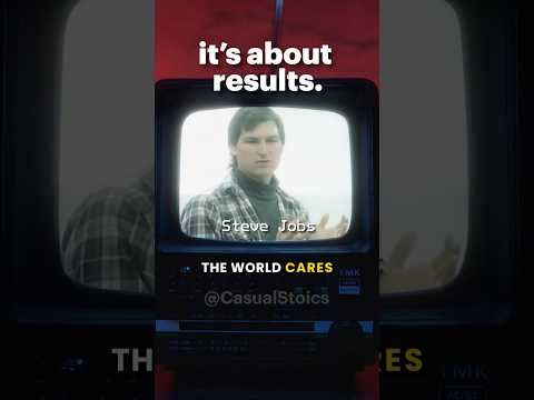 Steve Jobs Explains The Harsh Reality of Success! 🤯 #Shorts