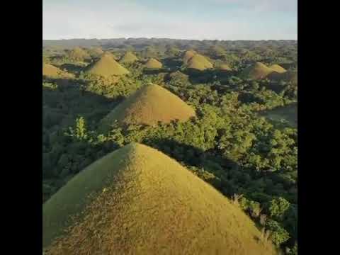 Chocolate hills . Bohol, Philippines