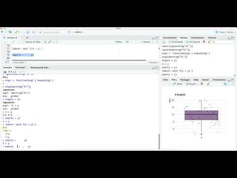 Metaprogramming in R