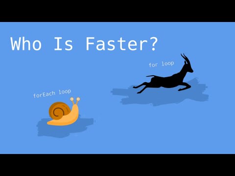 Who Is Faster? forEach loop vs customForEach loop vs for loop
